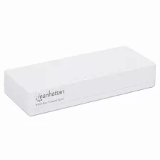 Switch Manhattan Switch Fast Ethernet De 8 Puertos No Administrado, Rj-45 8, Fast Ethernet (10/100), Blanco