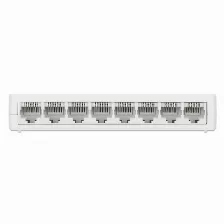 Switch Manhattan Switch Fast Ethernet De 8 Puertos No Administrado, Rj-45 8, Fast Ethernet (10/100), Blanco