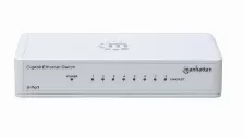 Switch Manhattan Gigabit Ethernet, 8 Puertos 10/100/1000mbps, 16 Gbit/s, (560702)