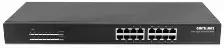 Switch Intellinet 560993 No Administrado, L2, Rj-45 16, Gigabit Ethernet (10/100/1000), 1u, Negro