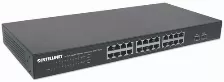 Switch Intellinet No Administrado, L2, Rj-45 24, Gigabit Ethernet (10/100/1000), 1u, Negro