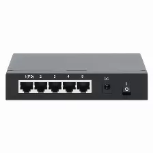 Switch Intellinet Poe-powered 5x Gigabit Cantidad De Puertos 5, Gigabit Ethernet (10/100/1000), 10 Gbit/s, Negro