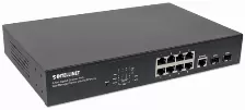 Switch Intellinet 561167 Gestionado, Rj-45 8, Gigabit Ethernet (10/100/1000), Negro