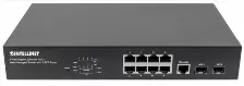 Switch Intellinet 561167 Gestionado, Rj-45 8, Gigabit Ethernet (10/100/1000), Negro