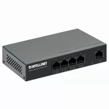 Switch Intellinet 561792 Rj-45 5, Gigabit Ethernet (10/100/1000), Negro