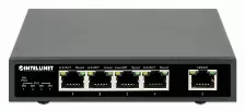 Poe Switch , Intellinet, 561839, Gb 5 Ptos 30w/pto, 62w