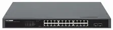 Poe Switch ,intellinet,561907,gb 24 Ptos 19 30w/pto, 370w + 2 Sfp