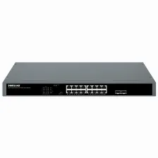 Switch/intellinet/561983/ Switch Poe+ Con 16 Puertos Gigabit Ethernet Y 2 Puertos Sfp