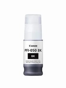 Cartucho De Tinta Canon Pfi-050 Bk Original, Negro, Compatibilidad Imageprograf Tc-20