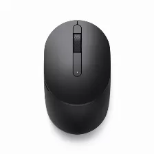 Mouse Dell Ms3320w Optico, 3 Botones, 1600 Dpi, Interfaz Rf Inalambrico, Bluetooth, Bateria Aa, Color Negro