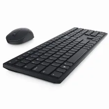 Kit Inalambrico De Teclado Y Mouse Dell Pro Km5221w, 1600 Ppp, 2.4 Ghz, Negro