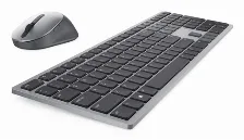 Kit Teclado Y Mouse Dell Inalámbrico, 1600 Dpi, Gris, Titanio