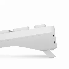 Teclado Inalámbrico Dell Español, Tamaño Completo (100%), Teclado Numérico, Blanco