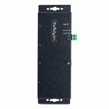 Hub Startech.com 5g4aindnp-usb-a-hub Interfaz Usb 3.2 Gen 1 (3.1 Gen 1) Type-b, 4 Usb A 3.1, Acero, Cantidad De Puertos 4, Longitud De Cable 1.8 M, Velocidad 5000 Mbit/s, Color Negro