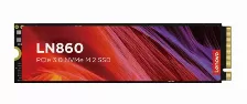 Ssd Lenovo Ln860 512gb, Pcie 3.0, Nvme, M.2, Lectura 3500 Mb/s, Escritura 3000 Mb/s