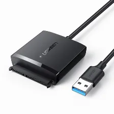Convertidor Ugreen Sata Iii A Usb 3.0, 5 Gbps, Hdd/ssd De 2.5