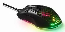 Mouse Steelseries Aerox 3 óptico, 6 Botones, 8500 Dpi, Usb Tipo C, Negro