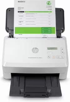 Escaner Hp Scanjet Enterprise Flow Scanjet Enterprise Flow 5000 S5 Resolución 600 X 600 Dpi, Escáner A Color, Blanco