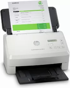 Escaner Hp Scanjet Enterprise Flow Scanjet Enterprise Flow 5000 S5 Resolución 600 X 600 Dpi, Escáner A Color, Blanco