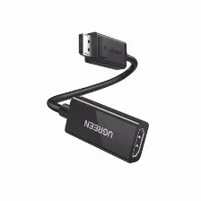 Convertidor Ugreen 70694 3840 X 2160, Displayport, Negro