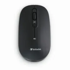 Mouse Verbatim 70750 Optico, 4 Botones, Interfaz Rf Inalambrico, Bateria Aa, Color Negro
