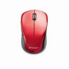 Mouse Verbatim 70761 Blue Led, 5 Botones, 1600 Dpi, Rf Inalámbrico, Rojo