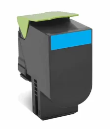 Toner Laser Lexmark / Color Cyan / Alto Rendimiento / 70c8hc0 / Hasta 3,00 Paginas / 5% De Cobertura / P/modelos: Cs310dn, Cs510de Original