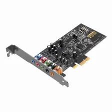 Tarjeta Audio Creative Labs Sound Blaster Audigy Fx 5.1, Pci-e X1, Entrada Micrófono, Salida 3.5mm