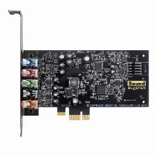 Tarjeta Audio Creative Labs Sound Blaster Audigy Fx 5.1, Pci-e X1, Entrada Micrófono, Salida 3.5mm