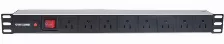 Barra Multicontactos Intellinet (pdu), Para Rack 19