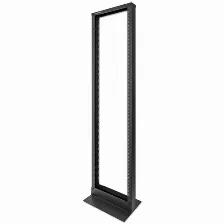 Rack Intellinet Rack De Dos Postes, 19 Pulg Tipo Rack O Bastidor Independiente, Capacidad Del Rack 45u, Peso Max. 200 Kg, Tamano 48.3 Cm, Color Negro