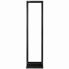Rack Intellinet Rack De Dos Postes, 19 Pulg Tipo Rack O Bastidor Independiente, Capacidad Del Rack 45u, Peso Max. 200 Kg, Tamano 48.3 Cm, Color Negro