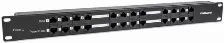 Panel De Parcheo Intellinet Patch Panel De 12 Puertos Passive Poe 24 Puertos, Rj-45, Soporta Cat5e, Color Negro, Montaje En Bastidor, Capacidad Del Rack 1u