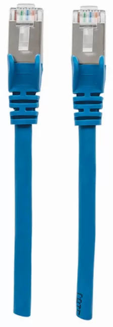 Patchord Intellinet Cat6a, 3 M, Azul