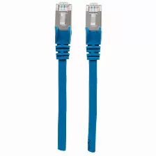 Patchord Intellinet Cat6a, 7.5 M, S/ftp (s-stp), Azul