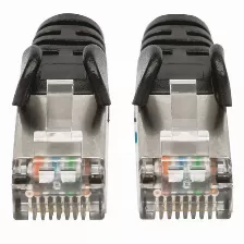 Patchord Intellinet Cat6a, 2 M, S/ftp (s-stp), Negro