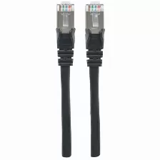 Patchord Intellinet Cable Patch Cat6a, S/ftp Cat6a, 5 M, S/ftp (s-stp), Negro