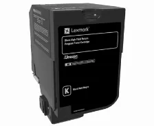 Tóner Lexmark 74c4hk0 Original, Negro, Alto Rendimiento (xl)