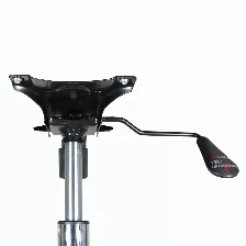 Silla De Oficina Modamob, Modelo Everest, Respaldo De Malla, Reposabrazos, Piston De Gas C3 120kg, Base Metalica Con 5 Ruedas, Color Negro