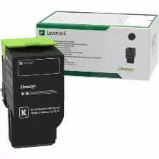 Tóner Lexmark 78c4xk0 Original, Negro, Compatibilidad Cx622ade, Cs421dn, Cs521dn, Cx625adhe, Cx522ade, Cs622de, Cx421adn