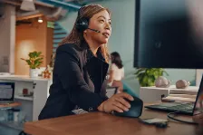 Audífonos Hp Poly Auriculares Monoaurales Poly Savi 7310 Office Dect 1920-1930 Mhz, 120 G