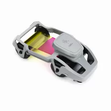 Cinta Ribon Zebra Para Usar Con Impresoras Zebra Zc100/zc300, 200 Impresiones, Rodillo De Limpieza Incluido