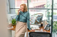 Teléfono Ip Hp Poly Terminal Con Conexión Por Cable, Poe, 12 Líneas, Negro