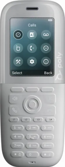 Teléfono Ip Hp Poly Auricular De Teléfono Poly Rove 40 Dect Terminal Inalámbrico, Blanco