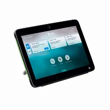 Control Tactil Hp Poly 875k5aa Tc10 / Pantalla De 10.1 Pulgadas Led Touch Para Videoconferencia Certificacion Para Zoom Color Negro