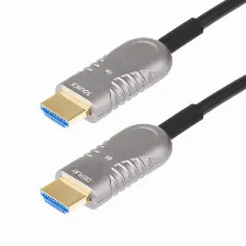 Cable Hdmi Startech.com 8k-a-50f-hdmi-cable 15.2 M, 48 Gbit/s, Negro, Plata