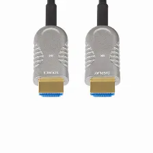 Cable Hdmi Startech.com 8k-a-50f-hdmi-cable 15.2 M, 48 Gbit/s, Negro, Plata