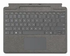 Teclado Inalámbrico Microsoft Surface Surface Pro Signature Keyboard Cover Port, Platino