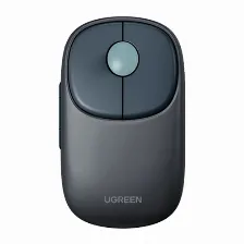 Mouse Optico Ugreen, Fun+, 5 Botones, 4000 Dpi, Rf Inalambrico/bluetooth, 10 M, Azul