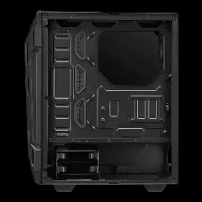 Gabinete Asus Tuf Gaming Gt301, Media Torre, Ventana De Cristal, 4x Ventiladores, Negro